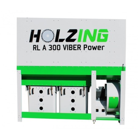 Skaidu nosūcējs HOLZING RLA 300 VIBER Power SAFE, 7500W, 8900 m³/h