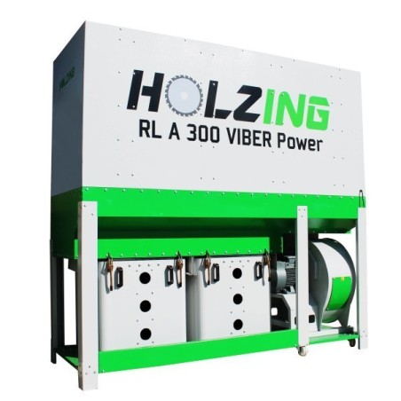 Skaidu nosūcējs HOLZING RLA 300 VIBER Power, 7500W, 8900 m³/h
