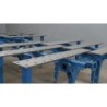 Metināšanas darba galds 2170 x 1200 mm (1200x1200 + 6x kājas)