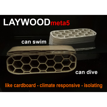 LayFilaments LAYWOODmeta5 Filament - 2.85mm - 250 g