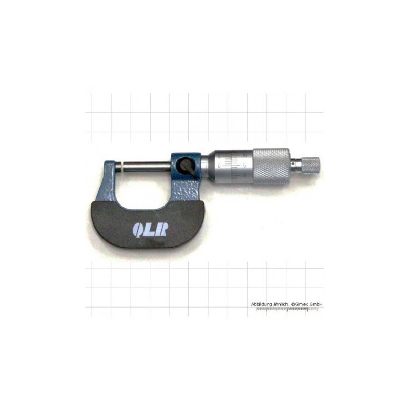 Mikrometrs 0-25mm, 0.002mm