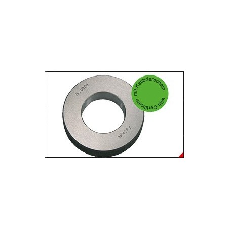 Regulēšanas gredzens 8 mm, ar rūpnīcas kalibrēšanas sertifikātu