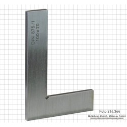 Stūrenis 200 x 130 mm, Carbon Steel, DIN 875/1