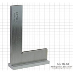 Stūrenis 250x165 mm, Carbon Steel, DIN 875/1
