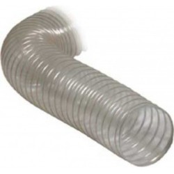 Caurspīdīga caurule PVC ⌀ 80 mm 5 m