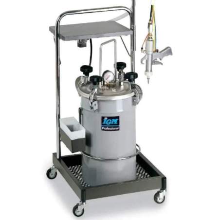 IGM 0165 Glue Feeder, Metered delivery for PVA, Stainless Steel, 12 kg