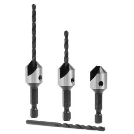 Pilot Drill Bit with Countersink D2,80-10 L85 S-6,35hex