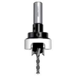 Drill Bits with Countersink and Backstop - 90° D12 d4 S10