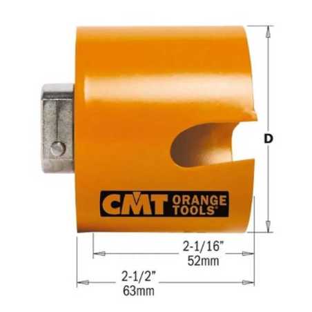 C550 FASTX4 Multi-Purpose Hole Saw HW - D22x52 L63 Z1