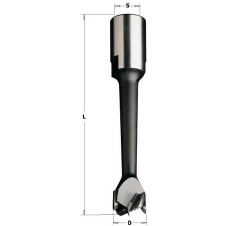 Mortising Drill - D20 L100 RH SM12x1