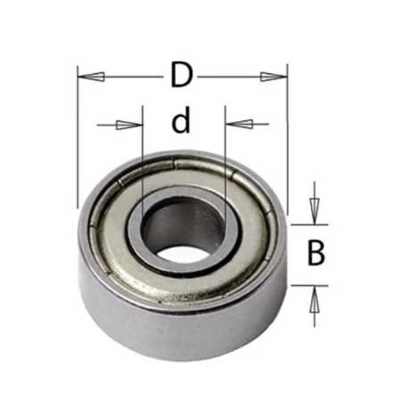 Bearing For Cutter Head - D62 d30 B18 mm