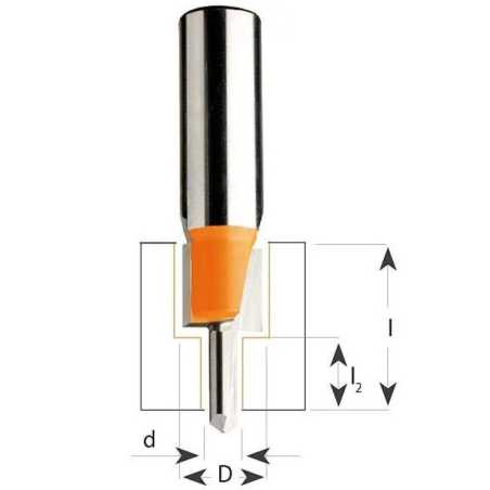 CMT C913 Countersink Bit TCT - D12,7x24,2 d4,36x13,9 S-8 mm HW