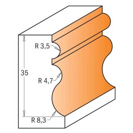 D23,8x35 S-12 HW