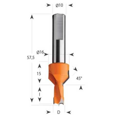 D8x13 S-10 L57,5 LH