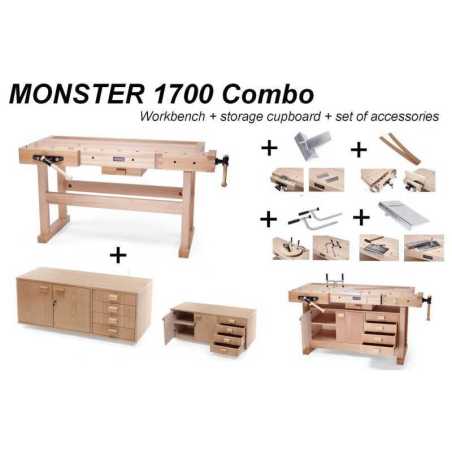 Ēvelsols Premium Monster 1700 "COMBO" (komplekts)