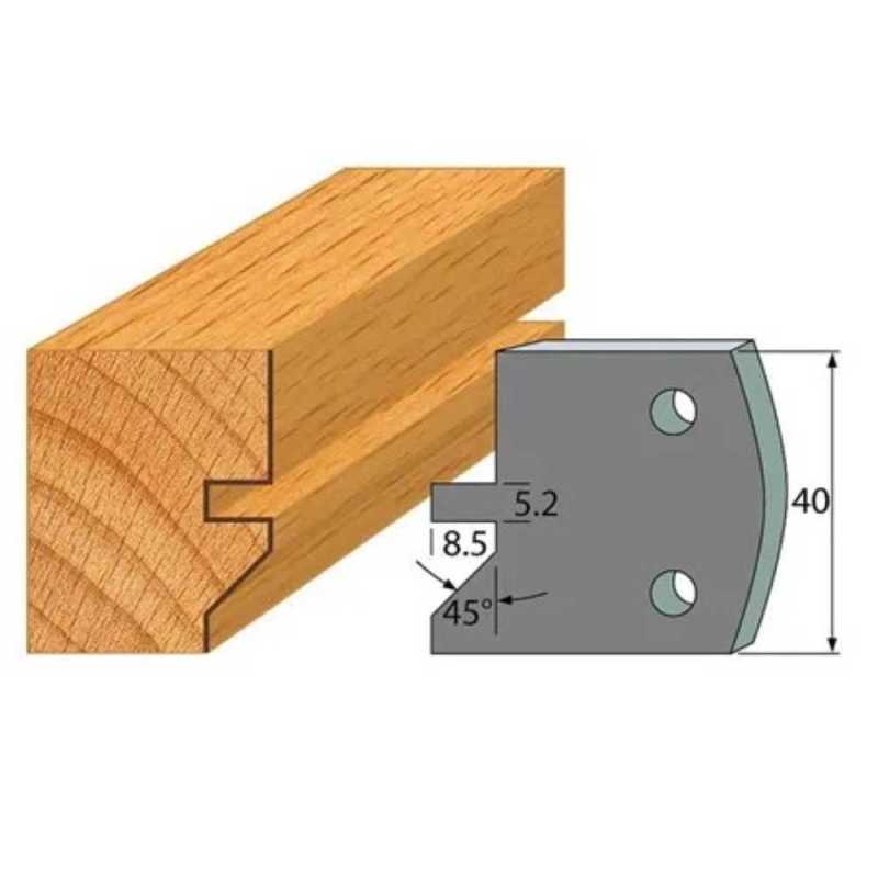 Pretnazis profils №.084-2gab. 40x4 mm SP