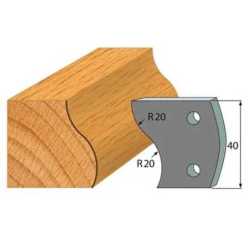 Pretnazis profils №.009-2gab. 40x4 mm SP