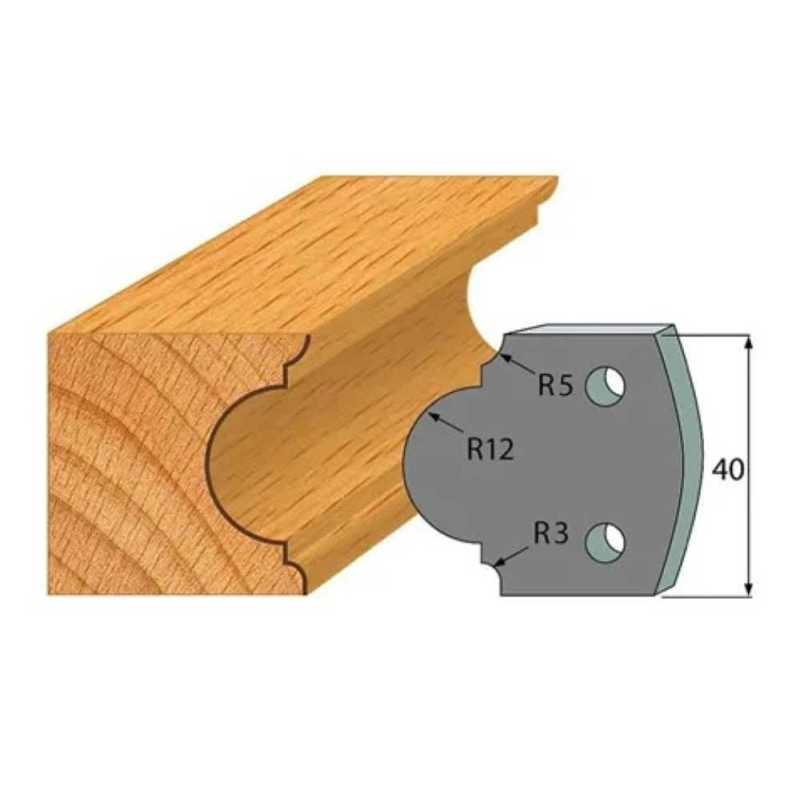 Pretnazis profils №.018-2gab. 40x4 mm SP