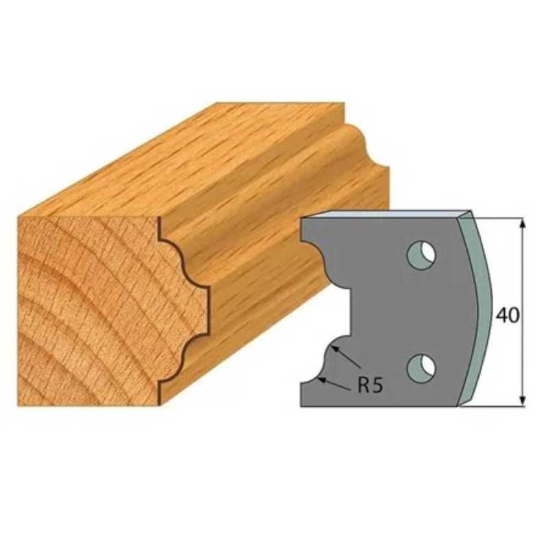 Pretnazis profils №.025-2gab. 40x4 mm SP