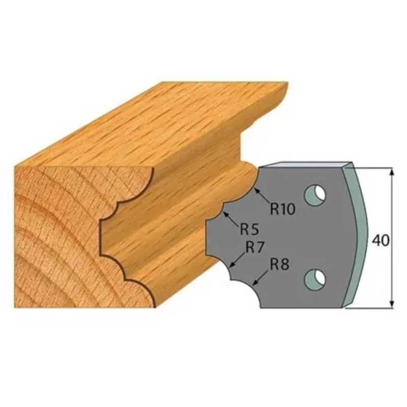 Pretnazis profils №.022-2gab. 40x4 mm SP