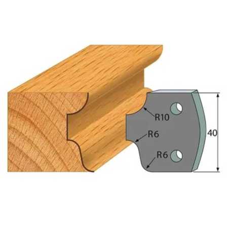 Pretnazis profils №.045-2gab. 40x4 mm SP