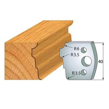 Profilnazis profils №.039-2gab. 40x4 mm SP