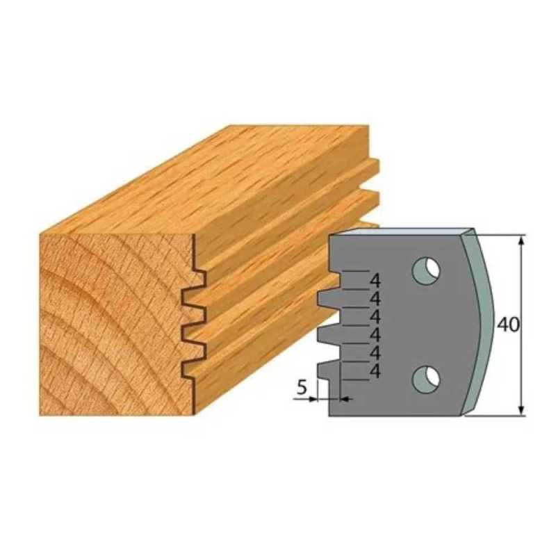 Pretnazis profils №.076-2gab. 40x4 mm SP