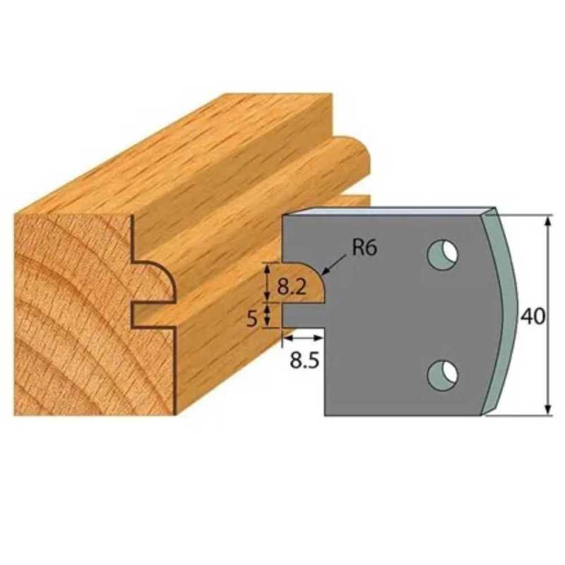 Pretnazis profils №.134-2gab. 40x4 mm SP