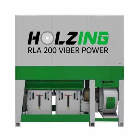 HOLZING RLA 200 VIBER Power SAFE zāģu skaidu nosūcējs 6500 m3h