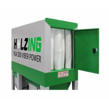 HOLZING RLA 200 VIBER Power SAFE zāģu skaidu nosūcējs 6500 m3h