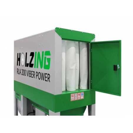 HOLZING RLA 200 VIBER Power 6500 m3h zāģu skaidu nosūcējs