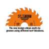 CMT Orange Industrial Grooving Saw Blade - D150x2 d30 Z12 HW