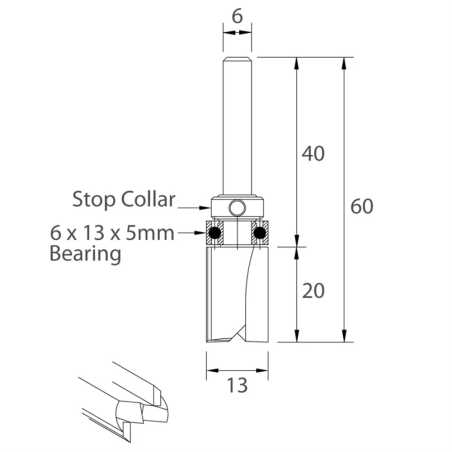 D13x20 L60 S-6 HW