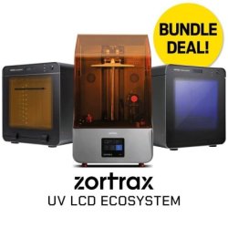 Zortrax Inkspire 2 3D Printer with Curing Station &...